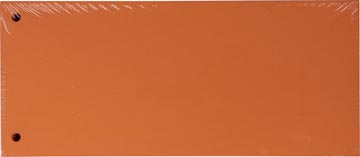 P.100 scheidingsstrook 10,5 x 24 cm - 190 gr oranje pergamy