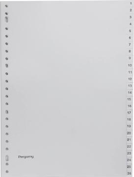 Tabblad pp 1-52 grijs a4 pergamy