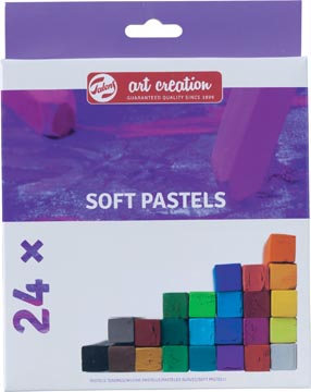 D.24 softpastels assorti art creation