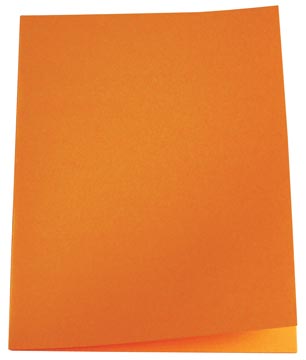P.100 dossiermappen 180gr oranje