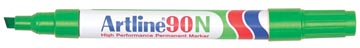 Permanent marker artline 90 groen