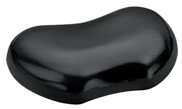 Polssteun crystals gel zwart fellowes