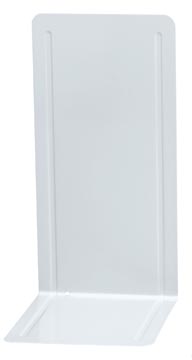 MAUL Serre-archives, -livres métall Large , 24x12x24cm, set 2 pcs, blanc