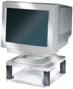 Monitorstandaard premium 166 x 338 x 340 mm grijs fellowes