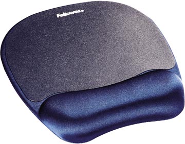 Muismat met polssteun memory foam saffier fellowes