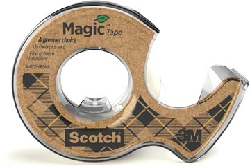 Kleefband met afroller a green choice 19 mm x 20 m scotch magic tape