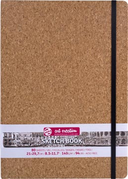 Talens Art Creation schetsboek Kurk, 140 g/m², ft A4, 80 vel