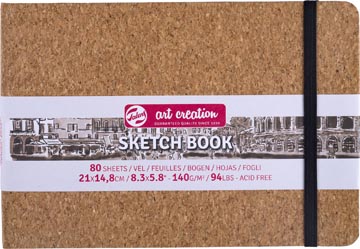 Talens Art Creation schetsboek Kurk, 140 g/m², ft A5, 80 vel