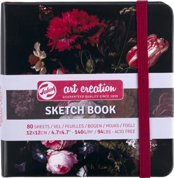 Talens Art Creation schetsboek Stilleven, 140 g/m², ft 12 x 12 cm, 80 vel