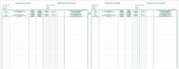 Exacompta effectenregister, ft 24 x 32 cm, tweetalig, voor BVBA