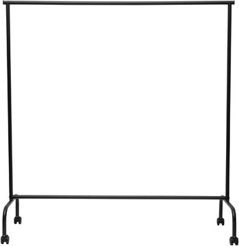 Kledingrek maul limbo op wieltjes 151x50x156cm zwart maul