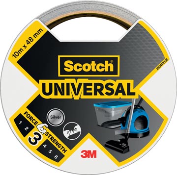 Ducttape universal 48 mm x 10 m zilver scotch