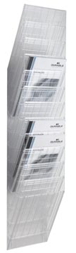 Folderhouder flexiboxx 12-delig verticaal transparant durable