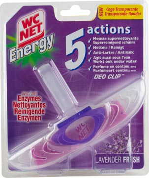 WC NET Energy toiletblokje Lavendel Fresh