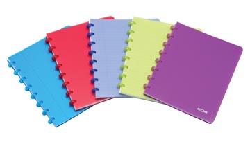 Schrift pp geruit q5 72 vel 90gr a5 transparant assorti atoma
