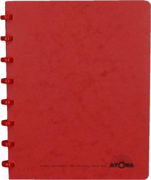 Patroonschrift karton geruit q5 72 vel 90gr a5 rood atoma