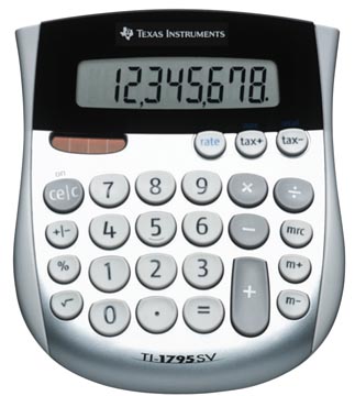 Bureaurekenmachine 8 cijfers ti-1795 sv texas