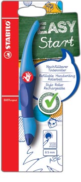Roller easy original blauw rechtshandigen uitwisbaar blauw stabilo