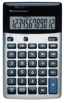 Bureaurekenmachine 12 cijfers ti-5018 sv texas