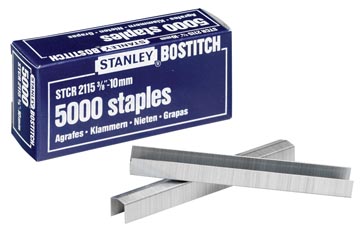 D.5000 nietjes stcr211510z 10 mm bostitch