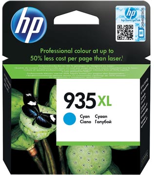 Hp cartridge nr.935 xl cyaan