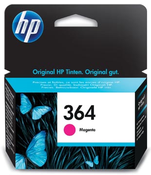 Hp no364 ink car magenta