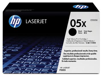 Hp ce505x lj printcartr. noir hc