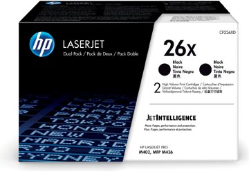 Dual pack toner hp cf226x