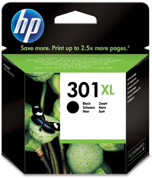 Cart jet d'encre hp 301xl noir