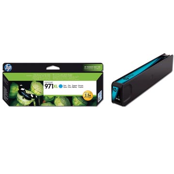 Hp cartridge nr.971 xl cyaan