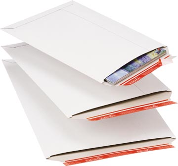 Colompac enveloppe d'expédition CP012, ft 17 x 24,5 x 3 cm, blanc