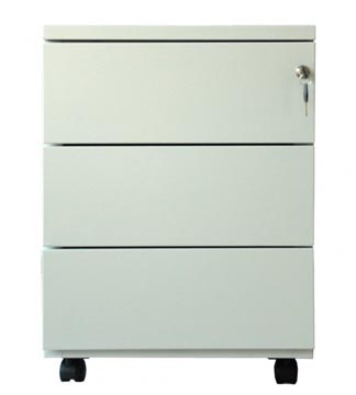 Caisson mobile, 3 tiroirs, blanc