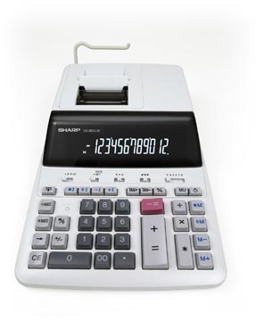 Sharp bureaurekenmachine CS-2635LW
