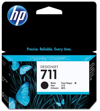 Hp cartridge nr.711 zwart cz129a  38 ml