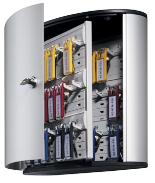 Key box metallic 36 sleutels zilver  durable