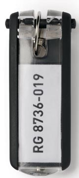 D.6 key clips zwart durable