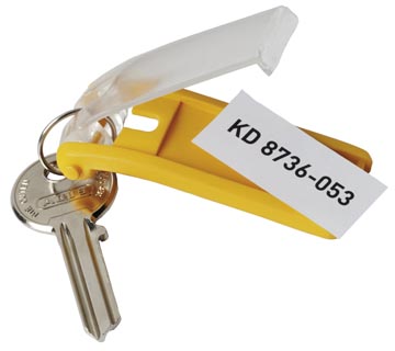 D.6 key clips geel durable