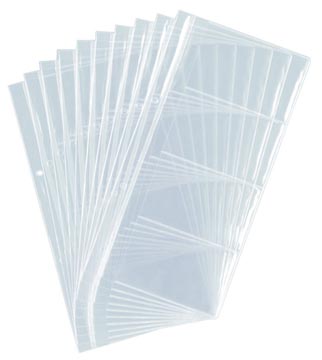 P.10 showtassen voor 80 visitekaartjes voor d2372-2383/2 durable