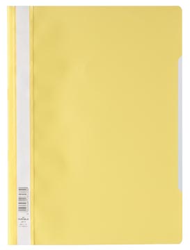 Bestekmap a4 geel durable 