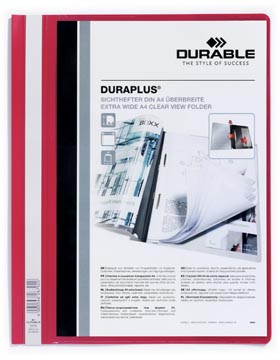 Dur.farde/devis rouge duraplus