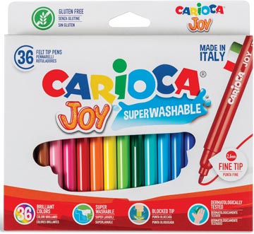 D.36 viltstiften uitwasbaar carioca