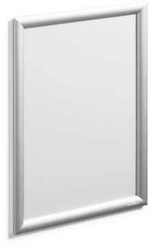 Vitrine affiche clipsable a3 argent durable