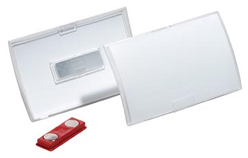 D.10 badges click fold met magneet 54 x 90 mm durable