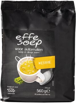 Effe Soep vending, curry, 140 ml, sac de 40 portions