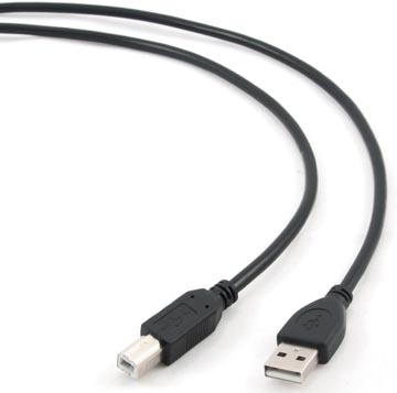Usb 2.0 kabel usb  a-stekker/usb b-stekker 1,8 m cablexpert