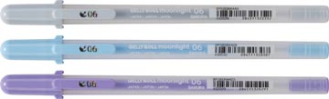 Sakura roller Gelly Roll Moonlight, étui de 3 pièces Calm
