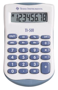 Calculatr.poche ti-501 texas