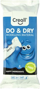 Creall Boetseerpasta Do &amp; Dry wit, happy ingredients, pak van 1 kg