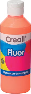 Flacon 250ml verf fluo oranje creall