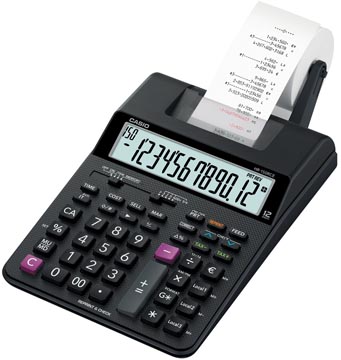 Bureaurekenmachine 12 cijfers met telrol  hr-150 rce casio
